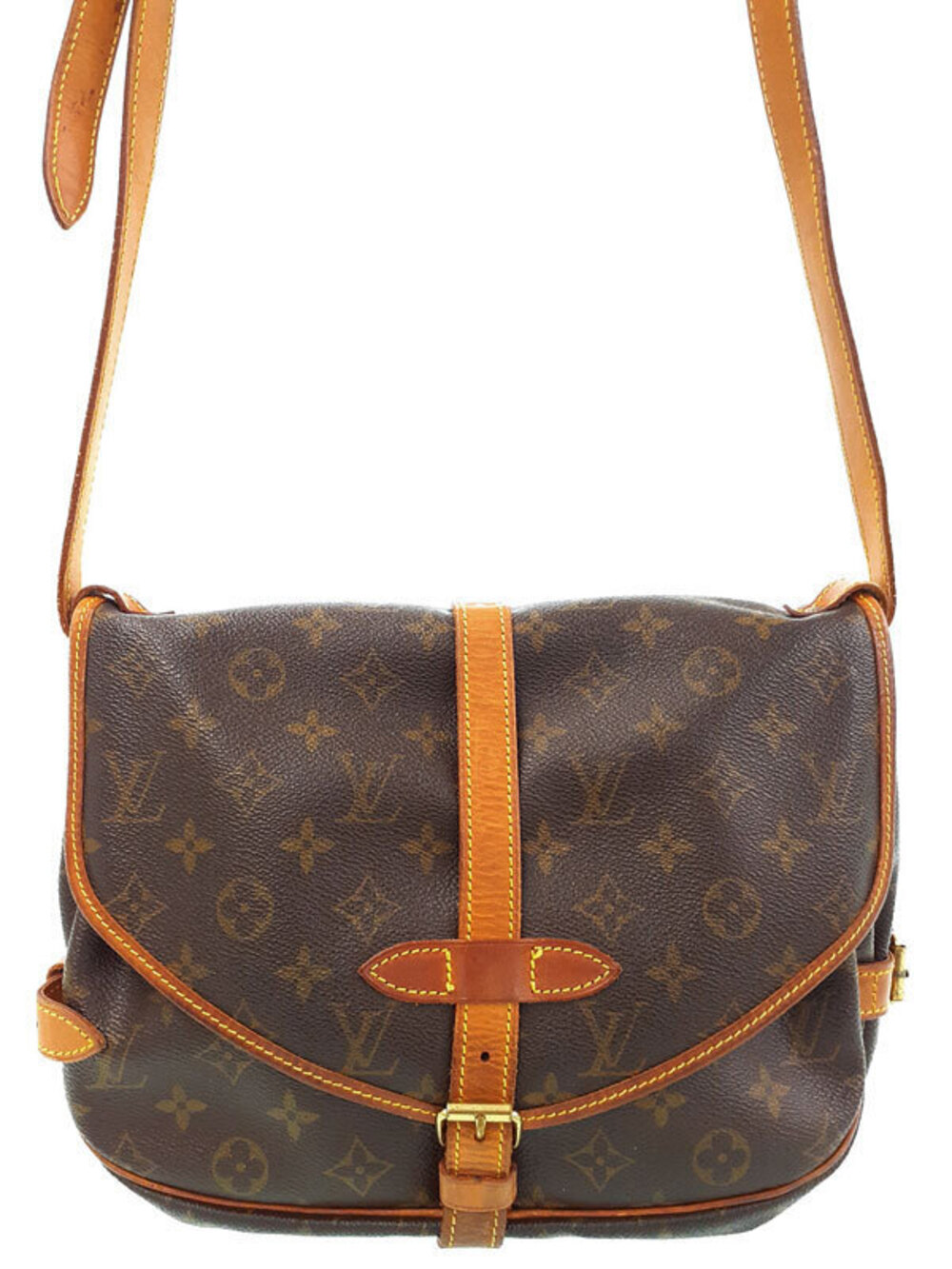 Louis Vuitton Monogram Saumur Shoulder Bag